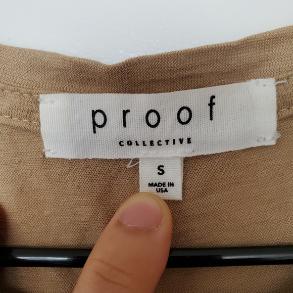 [GIFT] PROOF COLLECTIVE Everyday T-shirt - TAN (S) - Picture 4 of 4